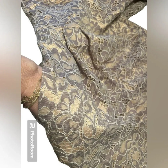 Eliza J Fit & Flare Lace Dress Sz 6 - Picture 5 of 12